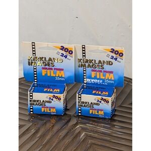 Lot of 2 Kirkland Images Color Print Film 35mm 200 ISO 24 Exp Expired 1997 New